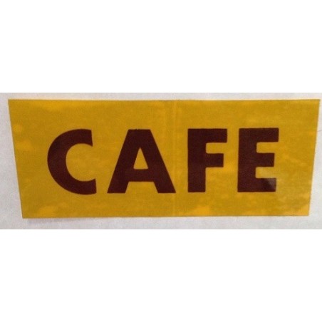 Pegatina CAFE.